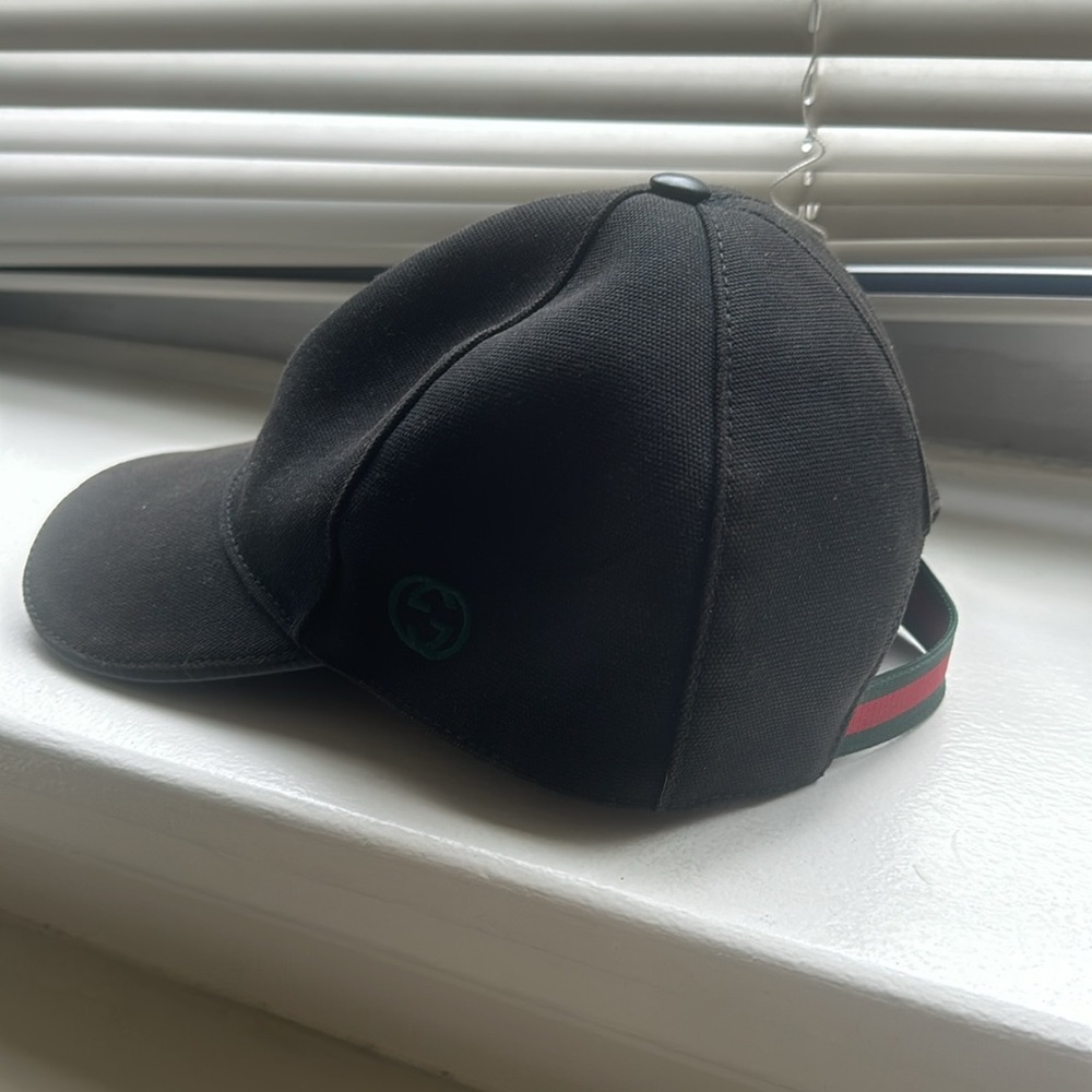 BLACK (M) GUCCI HAT